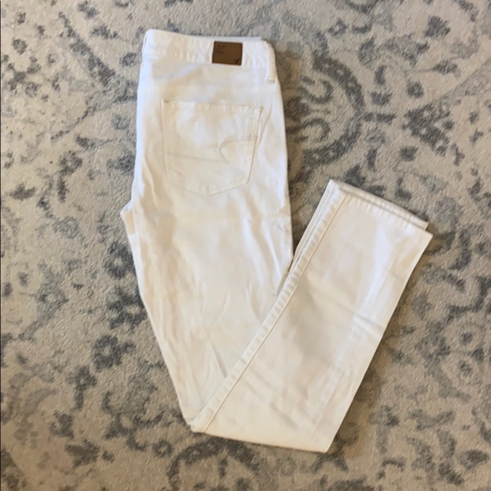 American Eagle for Aerie White Denim Jeans